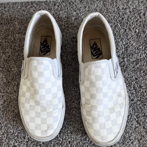 Vans Shoes - Classic Checker Slip-on Vans